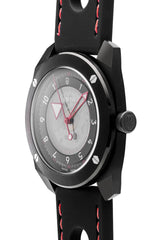 Dwiss R2 Floating Hours Black with Rubber Strap