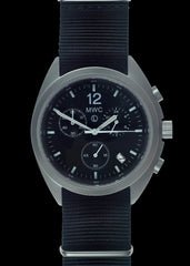 MWC Hybrid NATO Pattern Military Pilots Chronograph Stainless Steel