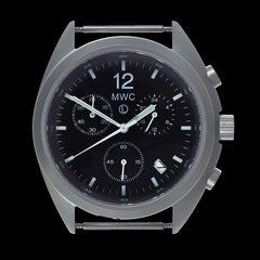MWC Hybrid NATO Pattern Military Pilots Chronograph Stainless Steel
