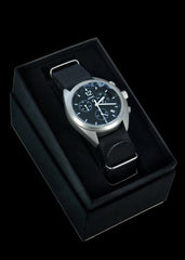 MWC Hybrid NATO Pattern Military Pilots Chronograph Stainless Steel