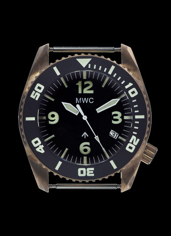 Limited Edition Bronze MWC "Depthmaster" 1000m Automatic Divers Watch 12hr