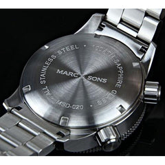 MARC & SONS 1000M Professional automatic Diver watch MSD-020 - Watchfinder General - UK suppliers of Russian Vostok Parnis Watches MWC G10
 - 4