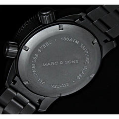 MARC & SONS 1000M Professional automatic Diver watch MSD-022 - Watchfinder General - UK suppliers of Russian Vostok Parnis Watches MWC G10
 - 4