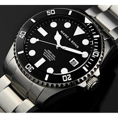 MARC & SONS Professional automatic Diver watch MSD-023 - Watchfinder General - UK suppliers of Russian Vostok Parnis Watches MWC G10
 - 2