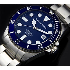 MARC & SONS Professional automatic Diver watch MSD-025 - Watchfinder General - UK suppliers of Russian Vostok Parnis Watches MWC G10
 - 2