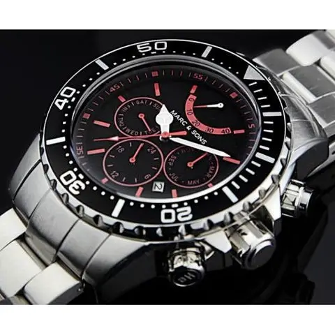 MARC & SONS 1000M Automatic Watch MSD-040 - Watchfinder General - UK suppliers of Russian Vostok Parnis Watches MWC G10
 - 2