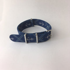 Blue Anchor Nato Strap