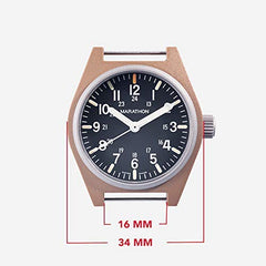 Marathon General Purpose Field Army Desert Tan Quartz Watch WW194009-DT-NGM