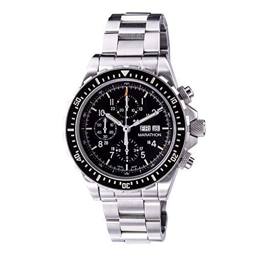 Marathon Search & Rescue Pilot's Automatic Chronograph (CSAR) Watch WW194014BRACE
