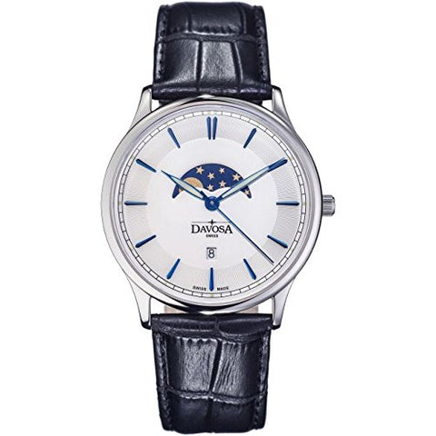 Davosa Flatline Moonphase Dress Watch - 16249615