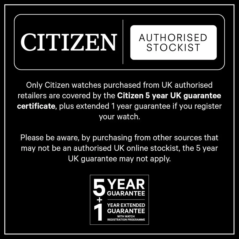 Citizen Solar Powered Watch with Textile Strap - BU2055-16E