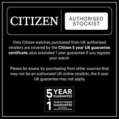 Citizen Solar Powered Watch with Textile Strap - BU2055-16E
