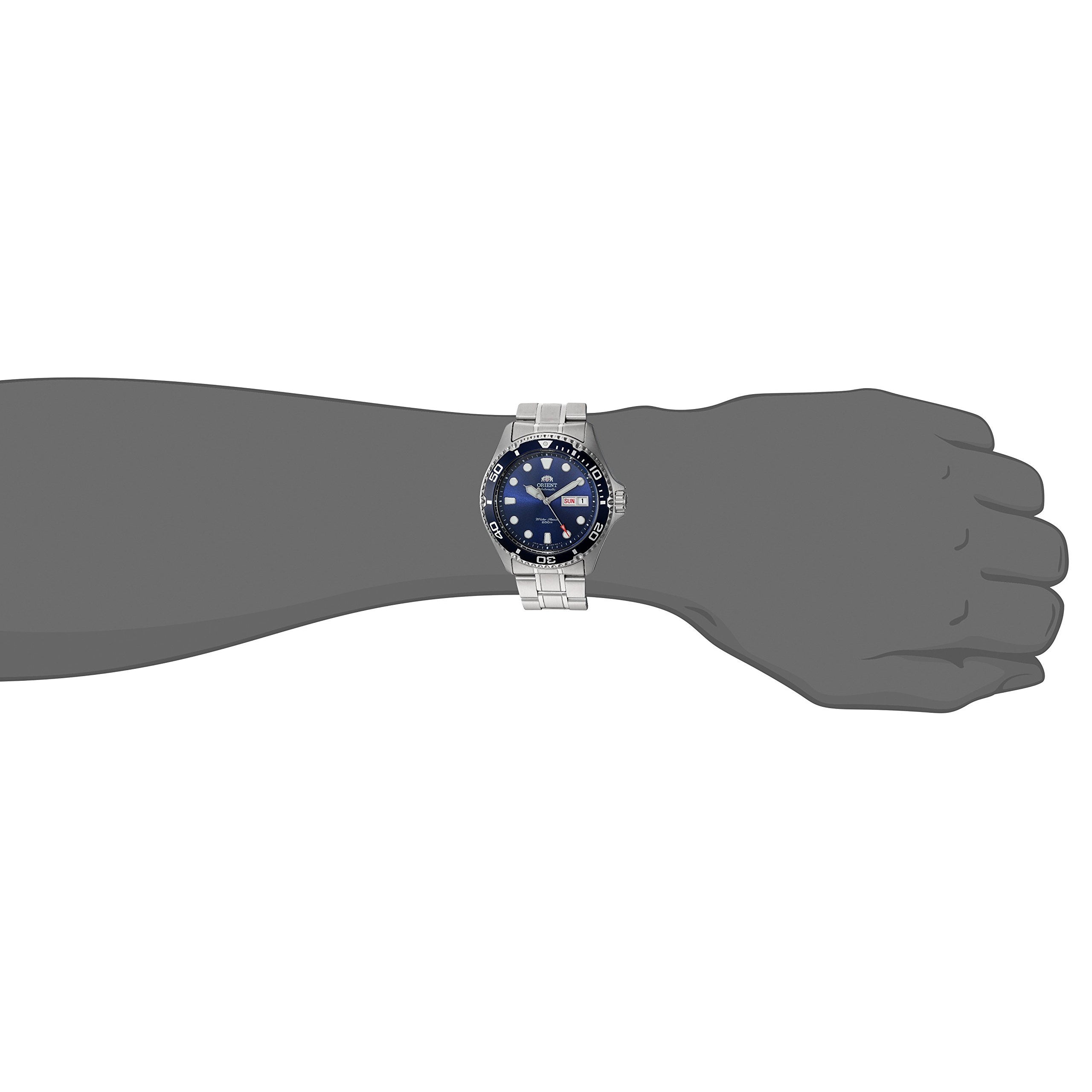Orient Ray II Blue Automatic Watch with Bracelet - FAA02005D9