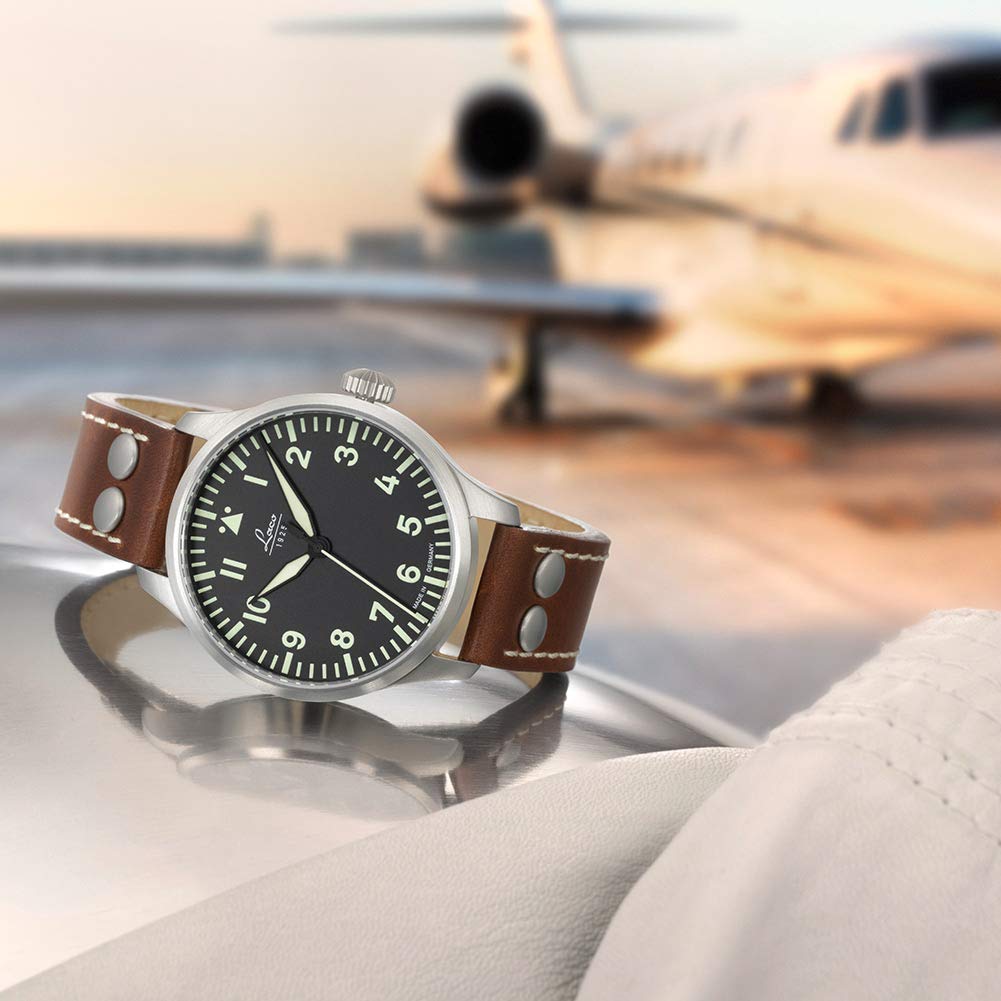 Laco Augsburg 39 Automatic Pilots Watch - Type A Dial