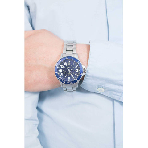 Timex Allied Coastline Watch with Leather Strap - TW2R46000