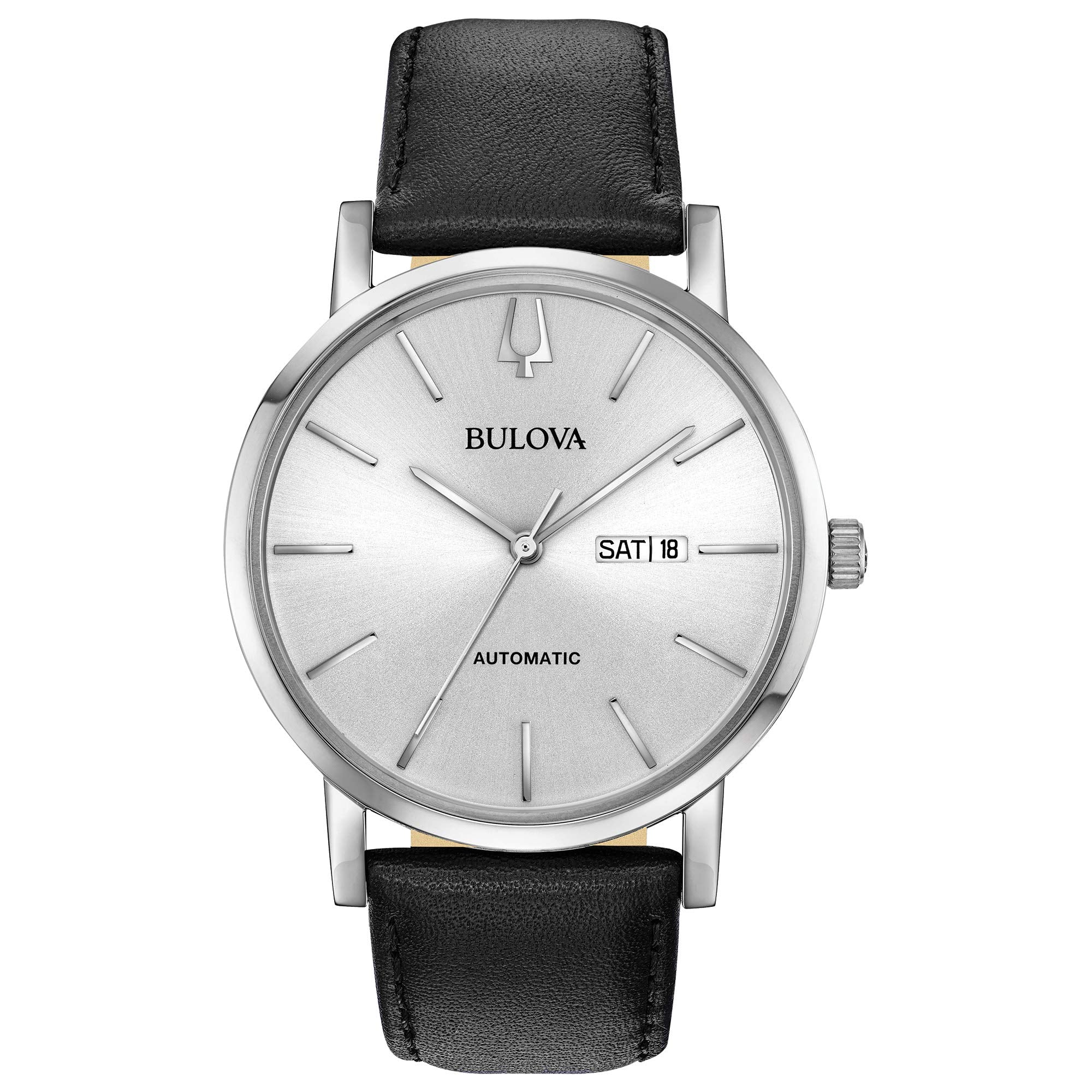 Bulova Classic Automatic Silver Dial Watch - 96C130