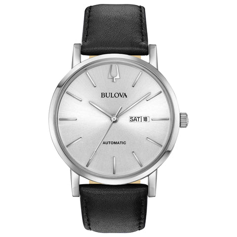 Bulova Classic Automatic Silver Dial Watch -  96C130