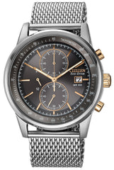 Citizen Eco-Drive Mesh Bracelet Chronograph - CA0336-52H