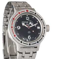 Vostok Amphibia Black Scuba Dude Automatic Divers Watch 420634