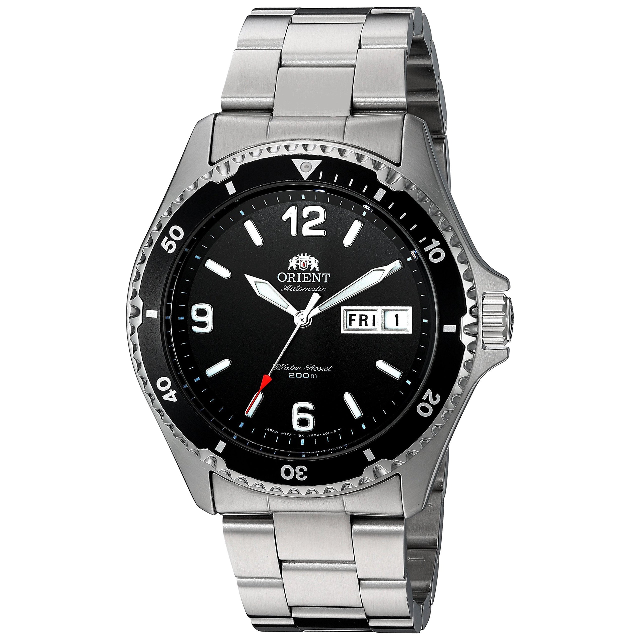 Orient Mako II Automatic Divers Watch with Stainless-Steel Strap- FAA02001B9