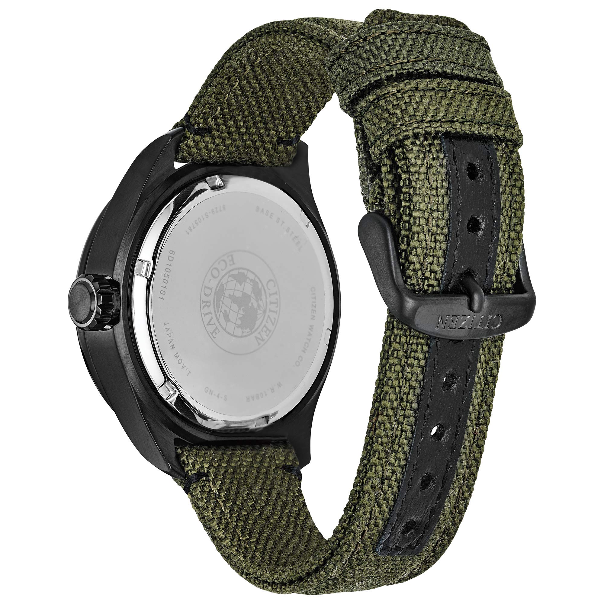 Citizen Solar Powered Watch with Textile Strap - BU2055-16E