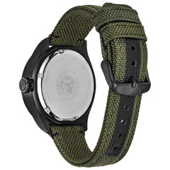 Citizen Solar Powered Watch with Textile Strap - BU2055-16E