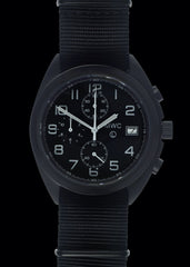 MWC Mechanical/Quartz Hybrid NATO Pattern Military Pilots Chronograph