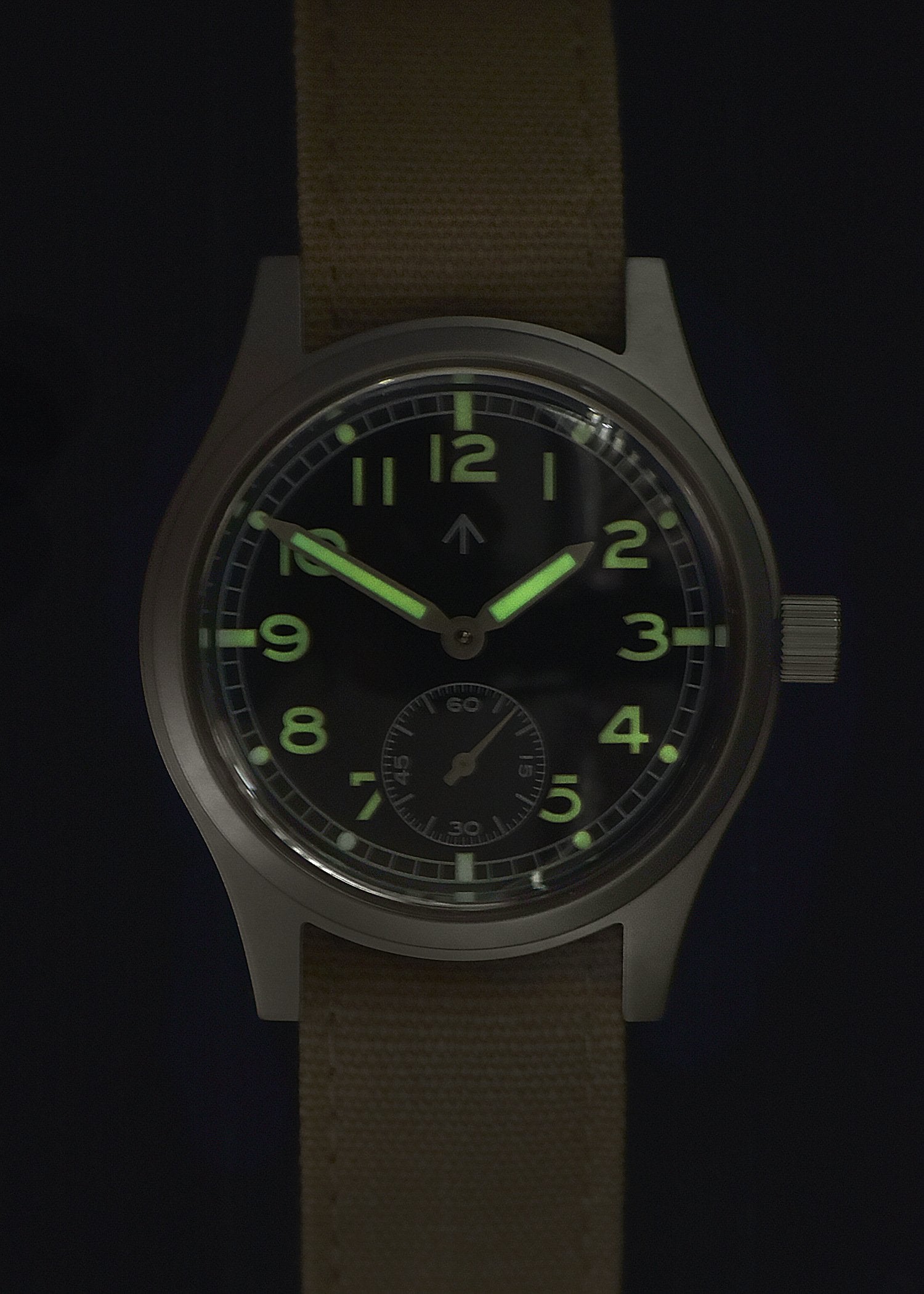 MWC 1940s/1950s "Dirty Dozen" Pattern General Service Automatic Retro Lume