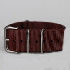 Maroon Nato Strap