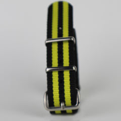 Black & Yellow Nato Strap