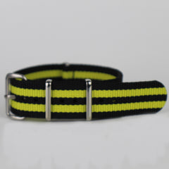 Black & Yellow Nato Strap