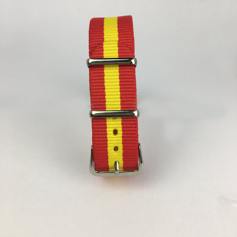 Red & Yellow Spain Nato Strap