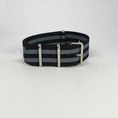 Black & Grey James Bond Nato Strap