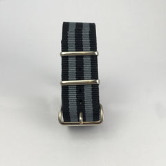 Black & Grey James Bond Nato Strap