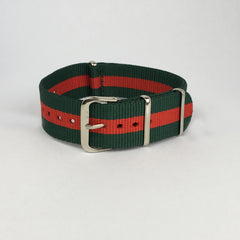 Green & Red Portugal Nato Strap
