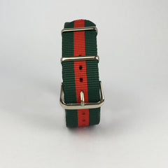 Green & Red Portugal Nato Strap