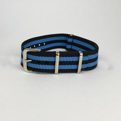 Black & Blue Nato Strap