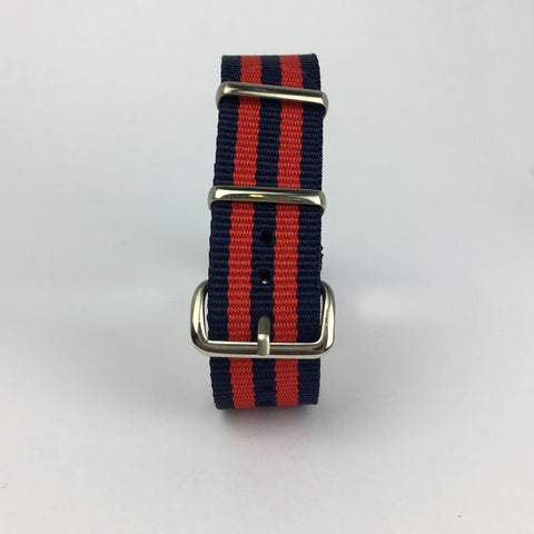 Royal Navy Red & Blue Nato Strap