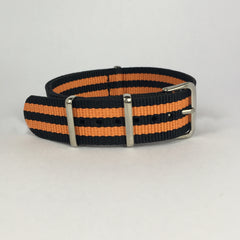 Black & Orange Nato Strap