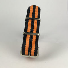 Black & Orange Nato Strap