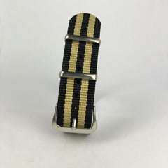 Black & Beige Nato Strap