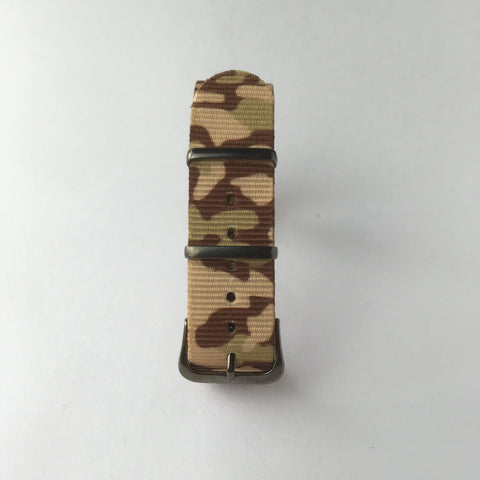 Brown Camouflage Nato Strap