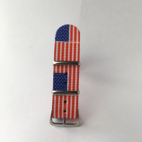 US/American Flag Nato Strap