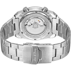 Lew and Huey Acionna Automatic Watch (Black, White & Red) - Watchfinder General - UK suppliers of Russian Vostok Parnis Watches MWC G10
 - 4