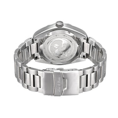 Lew and Huey Orthos Automatic Watch (Red & Grey) - Watchfinder General - UK suppliers of Russian Vostok Parnis Watches MWC G10
 - 3