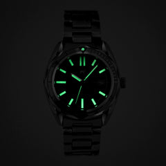 Lew and Huey Orthos Automatic Watch (Blue & Orange) - Watchfinder General - UK suppliers of Russian Vostok Parnis Watches MWC G10
 - 4