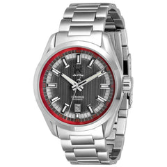 Lew and Huey Cerberus Automatic Watch (Grey & Red)