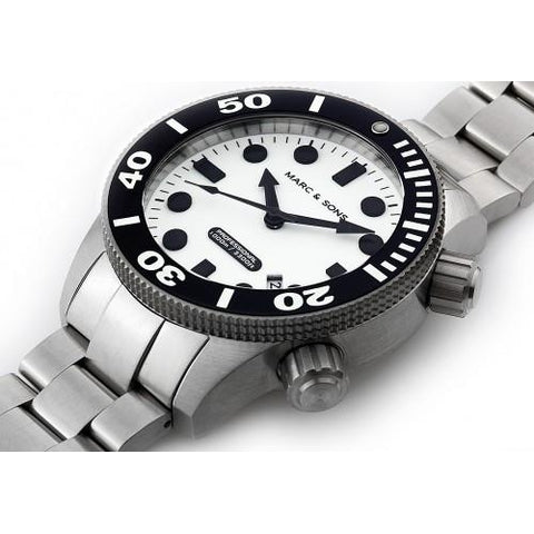 MARC & SONS 1000M Professional automatic Diver watch MSD-027 - Watchfinder General - UK suppliers of Russian Vostok Parnis Watches MWC G10
 - 2