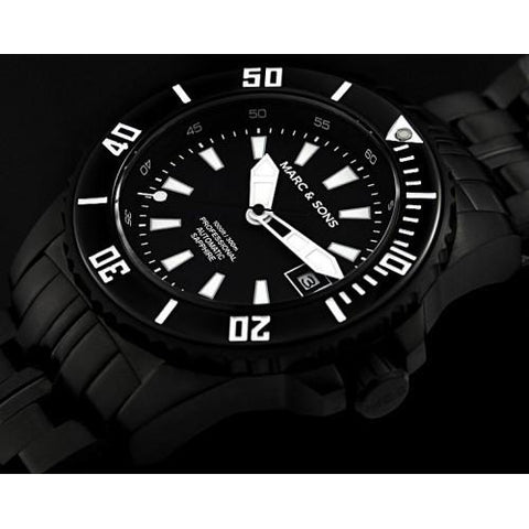 MARC & SONS 300M Professional automatic Diver watch MSD-039 - Watchfinder General - UK suppliers of Russian Vostok Parnis Watches MWC G10
 - 2