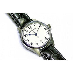 MARC & SONS Marine Automatic Watch Date (White Dial) MSM-006 - Watchfinder General - UK suppliers of Russian Vostok Parnis Watches MWC G10
 - 3